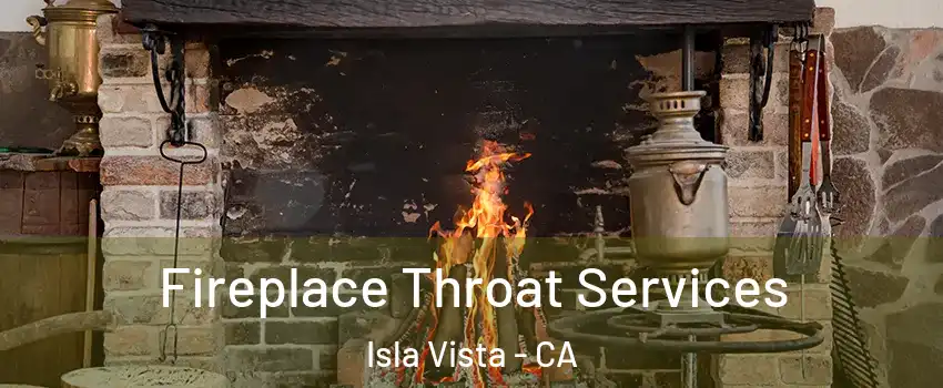  Fireplace Throat Services Isla Vista - CA