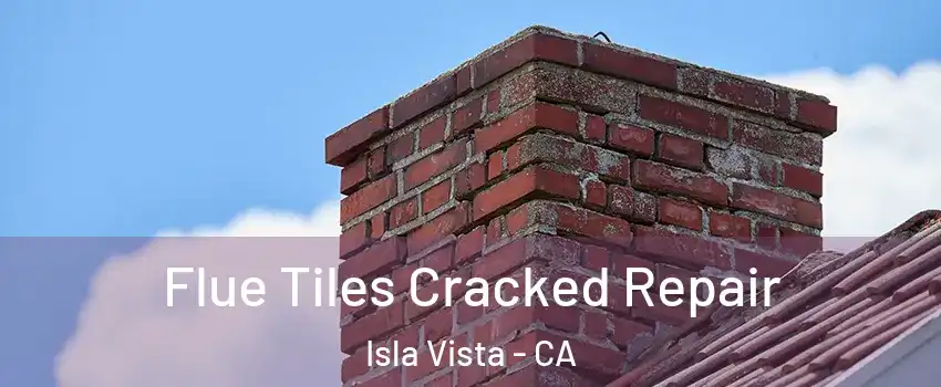  Flue Tiles Cracked Repair Isla Vista - CA