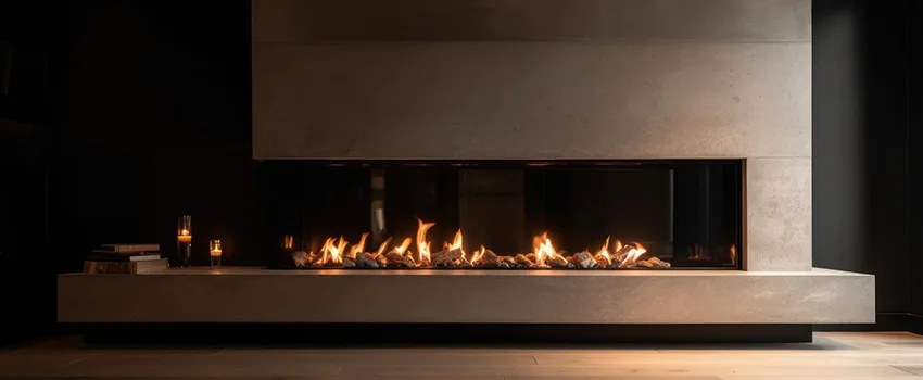 Gas Fireplace Ember Bed Design Services in Isla Vista, California