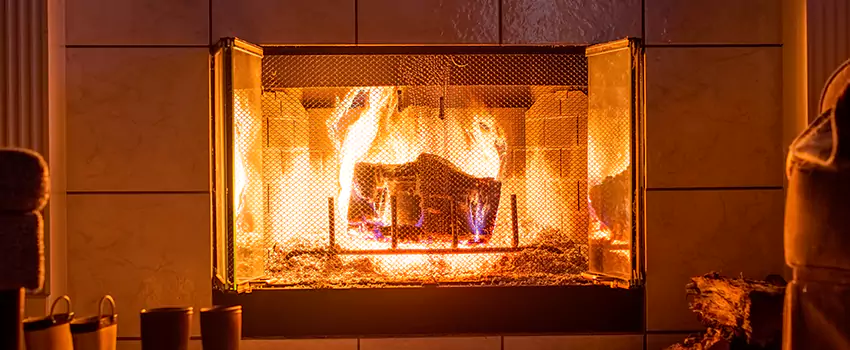 Mendota Hearth Landscape Fireplace Installation in Isla Vista, California