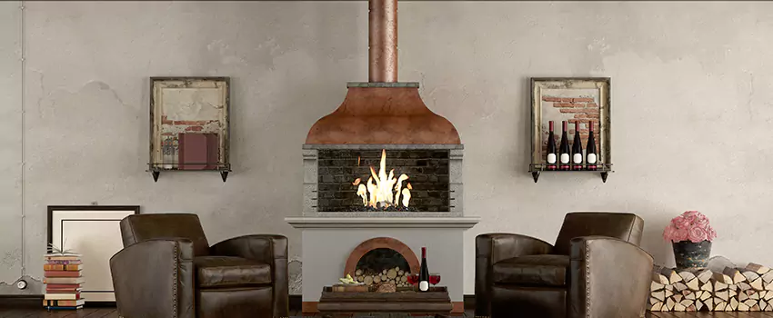 Thelin Hearth Products Providence Pellet Insert Fireplace Installation in Isla Vista, CA